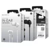 Borofone BM20 Collar vezetékes fülhallgató fehér jack 3.5mm-6957531088622 5 kép