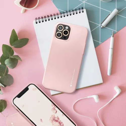 iPhone 13 Pro Max Mercury i-Jelly TPU tok rose gold-8809824771422 6 kép