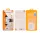 iPhone 16e/17e / 13/ 13 Pro / 14 Orange Kijelzővédő üvegfólia