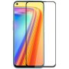Realme 7I 5D Full Glue kijelzővédő üvegfólia fekete