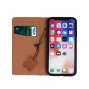 iPhone 13 Pro Max Smart Pro bőr fliptok barna-5900495940049 3 kép