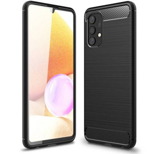 Samsung Galaxy A32 LTE / 4G Nexeri Carbon Armored tok fekete-5904161107248 9 kép