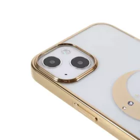 iPhone 13 Pro Max Kingxbar Moon Series tok Swarovski kristállyal aran-6959003552570 1 kép