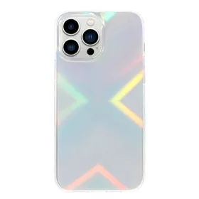 iPhone 13 Pro Kingxbar Streamer Series háromszög mintájú tok több-6959003552747 1 kép
