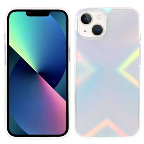 iPhone 13 Kingxbar Streamer Series háromszög mintájú tok többszí-6959003552730 4 kép