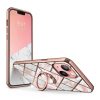 iPhone 13 Supcase IBLSN Cosmo Snap márvány mintás tok rózsaszín-843439114043 1 kép