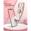iPhone 13 Supcase IBLSN Cosmo Snap márvány mintás tok rózsaszín-843439114043 4 kép