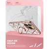 iPhone 13 Pro Max Supcase IBLSN Cosmo Snap márvány mintás tok rózs-843439114470 6 kép