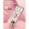 iPhone 13 Pro Max Supcase IBLSN Cosmo Snap márvány mintás tok rózs-843439114470 7 kép