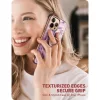 iPhone 13 Pro Max Supcase IBLSN Cosmo Snap márvány mintás tok lila-843439114487 2 kép