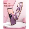 iPhone 13 Pro Max Supcase IBLSN Cosmo Snap márvány mintás tok lila-843439114487 3 kép