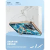 iPhone 13 Pro Max Supcase IBLSN Cosmo Snap márvány mintás tok óce�-843439114494 4 kép