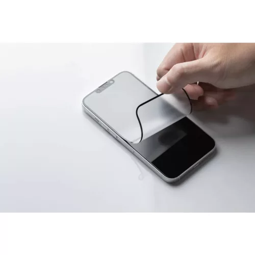 iPhone 13 Mini Moshi iVisor AG matt kijelzővédő fólia (fekete kere-4711064644586 6 kép