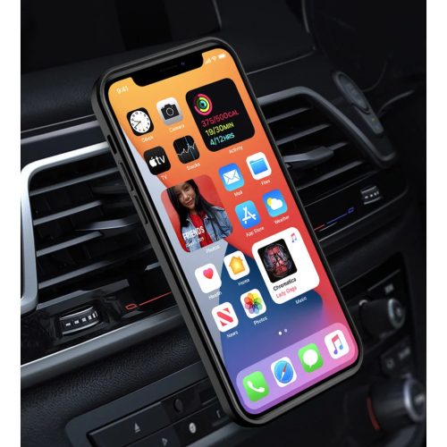 iPhone 13 Ring Lens tok kameralencse védővel és kihajtható támass-5900217887379 4 kép