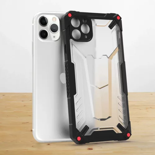iPhone 13 Pro Max Tel Protect Hybrid tok fekete-5900217885955 3 kép