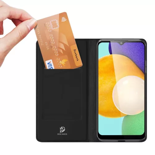 Samsung Galaxy A03S Dux Ducis Skinpro fliptok fekete-6934913049693 2 kép