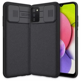 Samsung Galaxy A03S Nillkin CamShield tok fekete