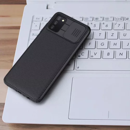 Samsung Galaxy A03S Nillkin CamShield tok fekete-6902048224155 4 kép