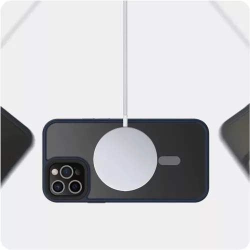iPhone 13 Pro Tech-Protect Magmat Magsafe Tok Matt Fekete-9589046917608 3 kép
