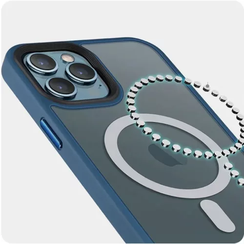 iPhone 13 Pro Tech-Protect Magmat Magsafe Tok Matt Fekete-9589046917608 6 kép
