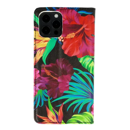 iPhone 13 Pro Smart book virágmintás fliptok design 2-5900217884187 3 kép