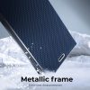 Samsung Galaxy A22 4G Forcell Luna Silver fliptok kék-5903396118265 5 kép
