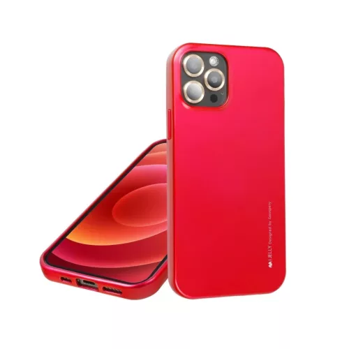 Samsung A22 4G Mercury i-Jelly TPU tok piros-8809824773266 4 kép