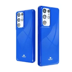 Samsung A22 4G Mercury Jelly szilikon tok sötétkék-8809824773143 1 kép