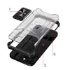 iPhone 13 Pro Crystal Ring Kickstand tok fekete-9145576220658 1 kép