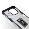iPhone 13 Pro Crystal Ring Kickstand tok piros-9145576220665 4 kép