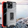 iPhone 13 Pro Max Crystal Ring Kickstand tok piros-9145576220702 1 kép