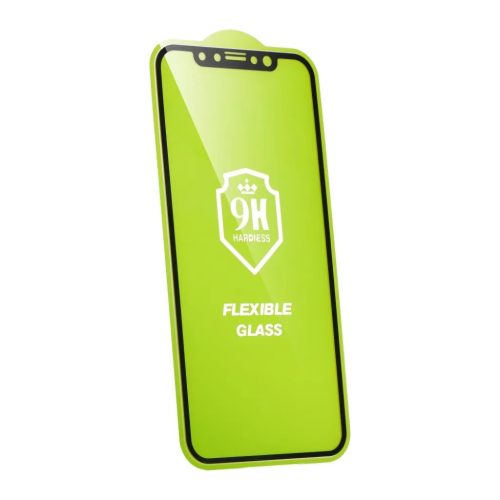 iPhone 13 Pro Max Bestsuit Flexibilis 5D Nano 9H kijelzővédő üvególia fekete