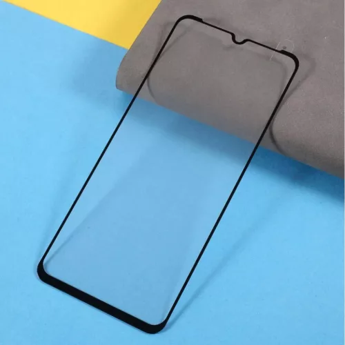 Realme C21 5D Full Glue kijelzővédő üvegfólia fekete-5902280691747 5 kép