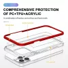 iPhone 13 Pro Acrylic hybrid tok piros anti-shock-1200000029085 4 kép