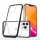 iPhone 13 Pro Max Acrylic hybrid tok fekete anti-shock