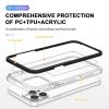 iPhone 13 Pro Max Acrylic hybrid tok fekete anti-shock-1200000029086 2 kép