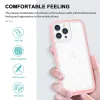 iPhone 13 Pro Max Acrylic hybrid tok pink-1200000029087 6 kép