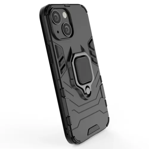 iPhone 13 mini Ring Armor tok kihajtható támasszal fekete-1200000029089 5 kép