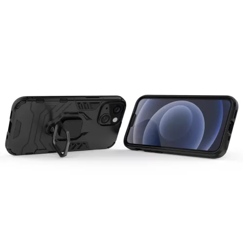 iPhone 13 mini Ring Armor tok kihajtható támasszal fekete-1200000029089 8 kép