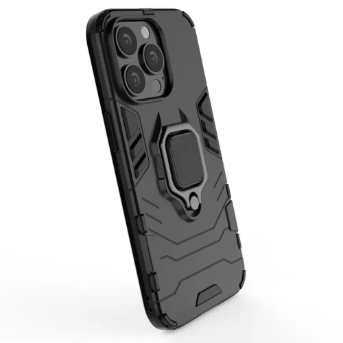 iPhone 13 Pro Ring Armor tok kihajtható támasszal fekete-1200000029093 6 kép
