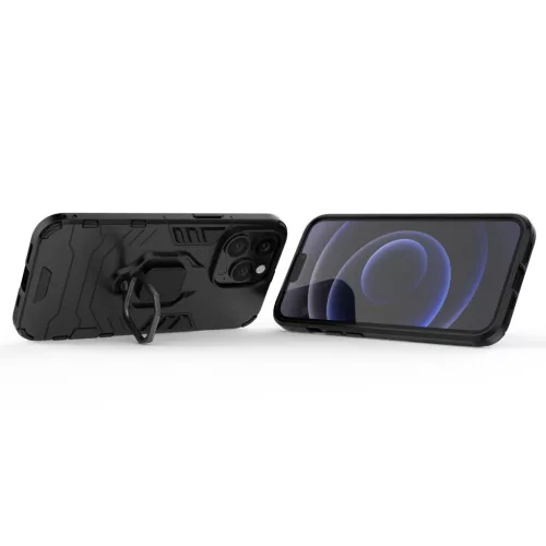 iPhone 13 Pro Ring Armor tok kihajtható támasszal fekete-1200000029093 9 kép