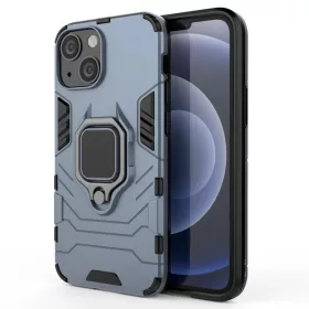iPhone 13 mini Ring Armor tok kihajtható támasszal kék