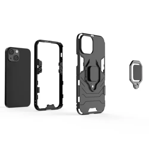 iPhone 13 mini Ring Armor tok kihajtható támasszal kék-1200000029097 3 kép