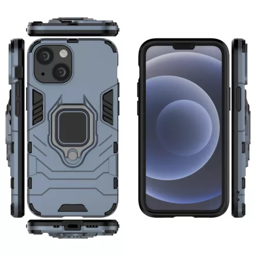 iPhone 13 mini Ring Armor tok kihajtható támasszal kék-1200000029097 6 kép