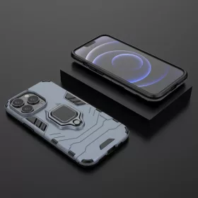 iPhone 13 Pro Ring Armor tok kihajtható támasszal kék-1200000029099 1 kép
