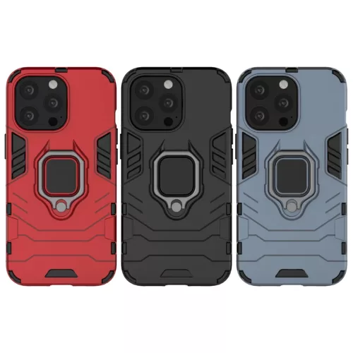 iPhone 13 Pro Ring Armor tok kihajtható támasszal kék-1200000029099 6 kép