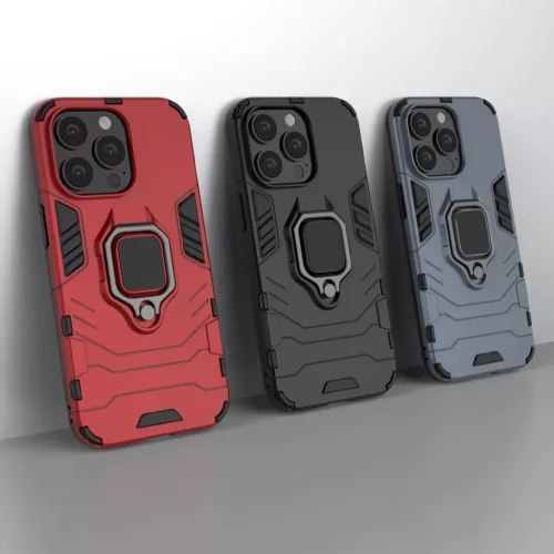 iPhone 13 Pro Max Ring Armor tok kihajtható támasszal kék-1200000029100 5 kép