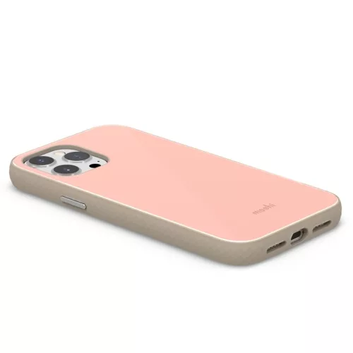iPhone 13 Pro Max Moshi iGlaze prémium hibrid tok dahlia pink-4711064645149 4 kép