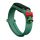 Strap Xmas karácsonyi óraszíj Xiaomi Mi Band 4 / Mi Band 3 sötétzöld harang