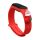 Strap Xmas karácsonyi óraszíj Xiaomi Mi Band 4 / Mi Band 3 piros Mikulás csizma
